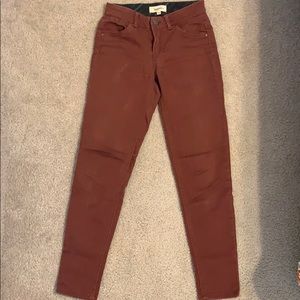 Rewind Burnt Orange Jeggings